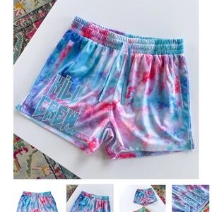 Kill Crew Muay Thai Tie Dye Shorts - Cotton Candy